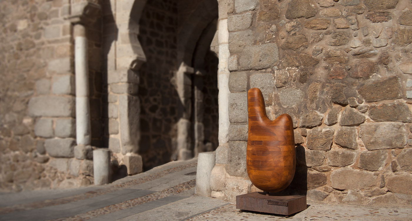 Escultura de Jorge Palacios en diálogo con la ciudad de Toledo