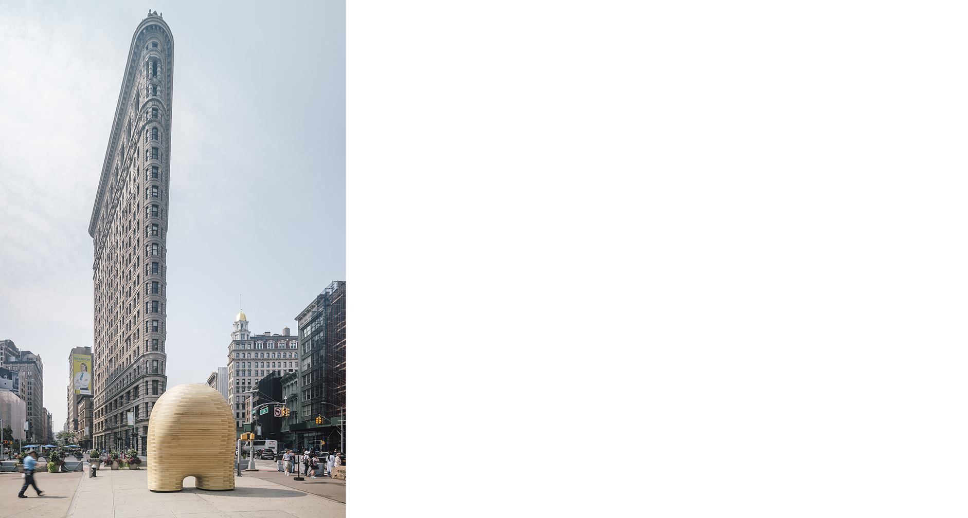 Link en Flatiron Plaza, Nueva York